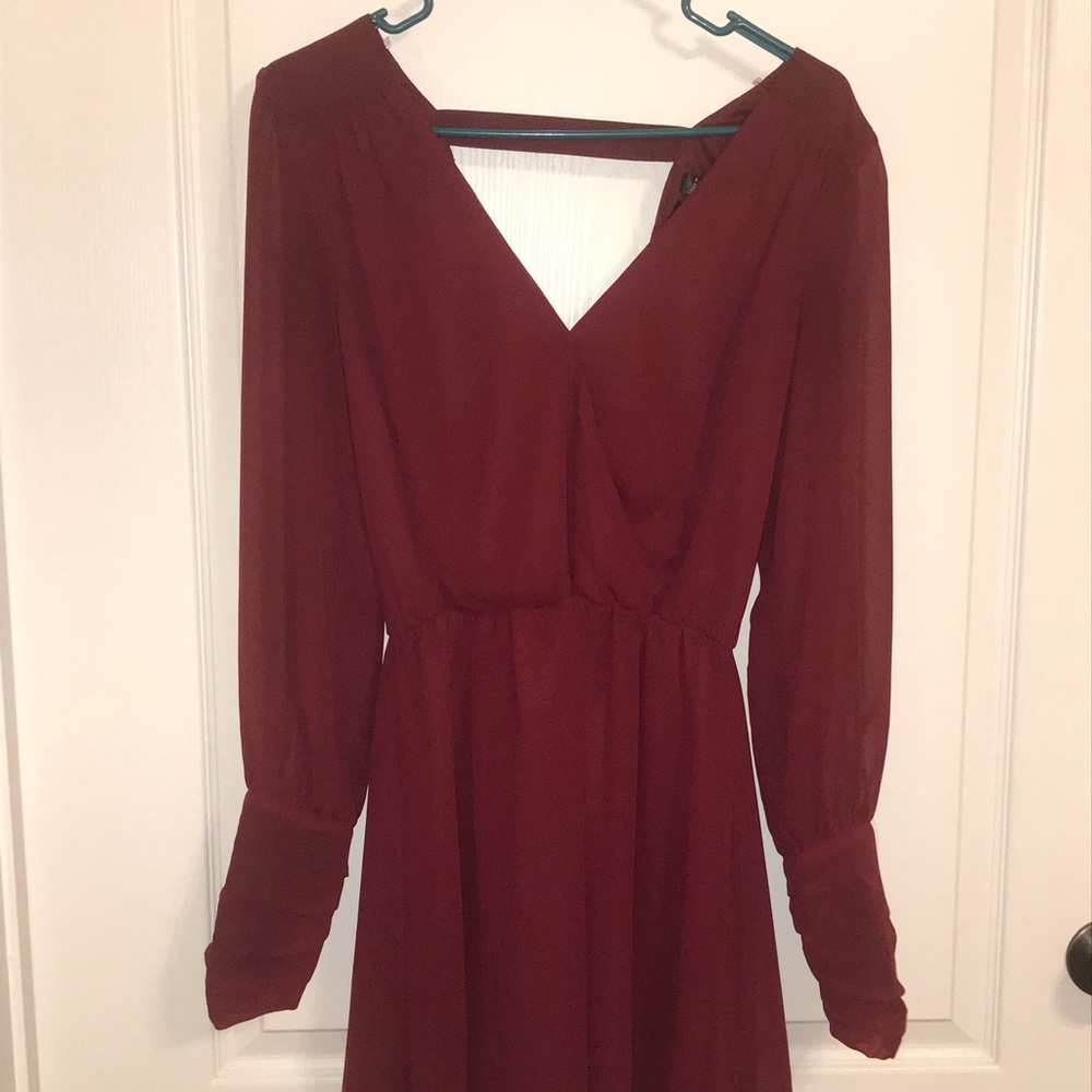 Crimson dress - Size SMALL